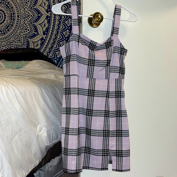 purple plaid dress h&m H&M | Dresses | Pastel Purple Gingham Dress